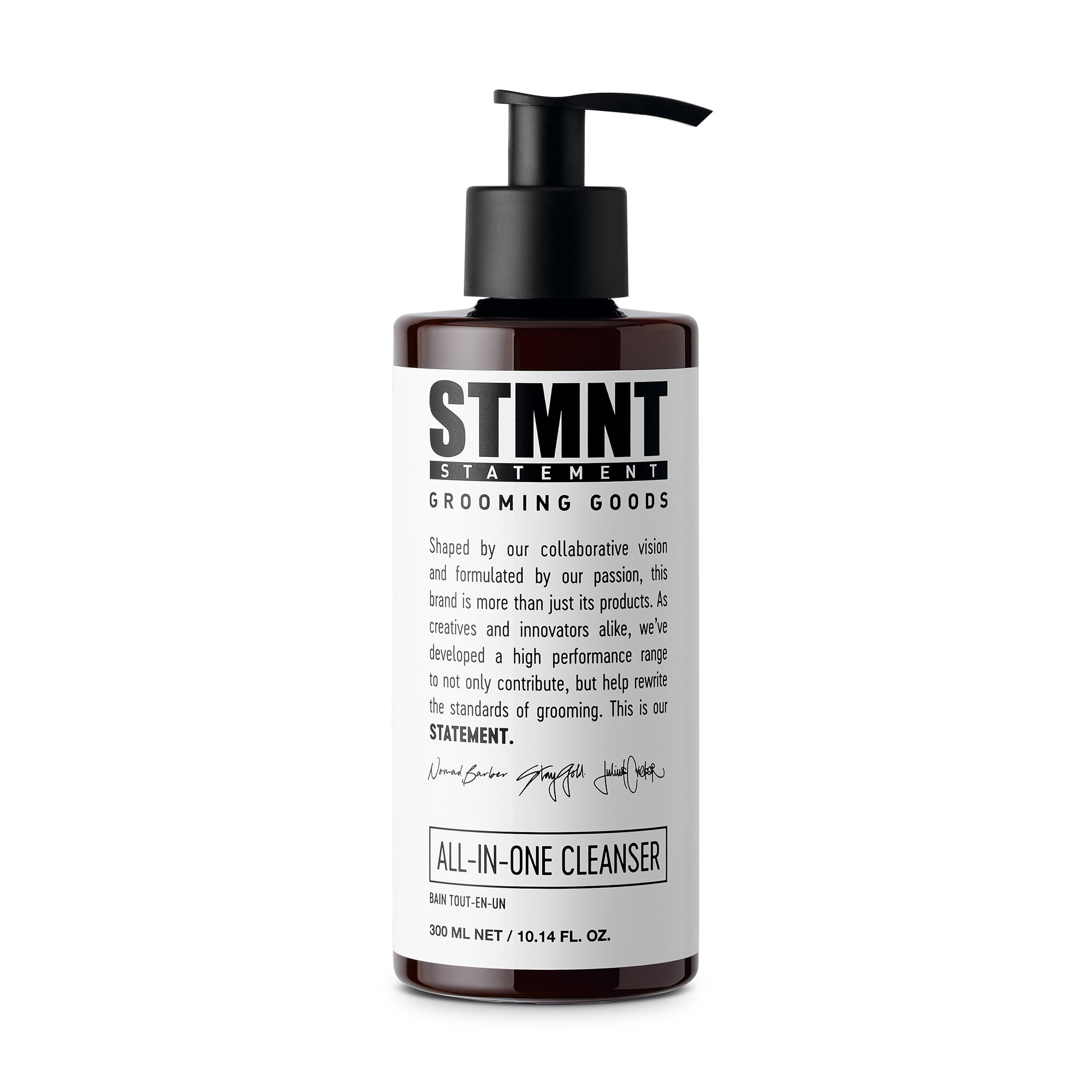 Чоловічий шампунь для волосся, бороди, обличчя та тіла STMNT Statement Grooming Goods All-In-One Cleanser, 300 мл